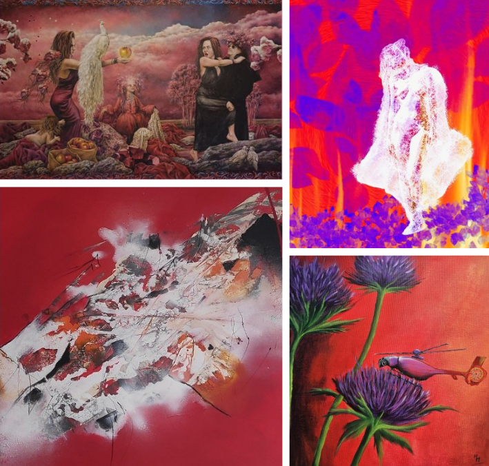 Ausstellung „ROT“